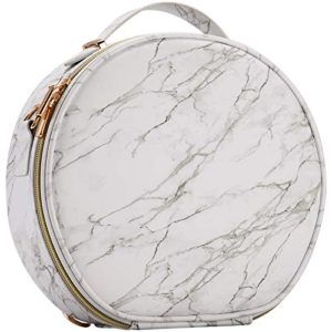 Marble Round Makeup Bag for Lady