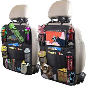 ULEEKA Car Backseat Organizer with 10" Table Holder