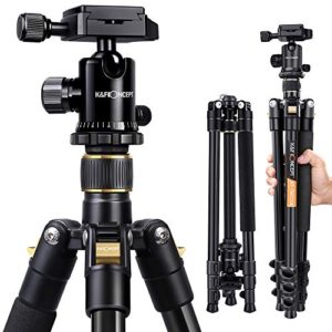 Lightweight and Compact Aluminum Camera Tripod