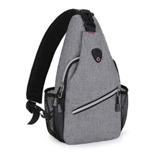 Small Hiking Daypack Travel Outdoor Casual Sports Bag, Gray