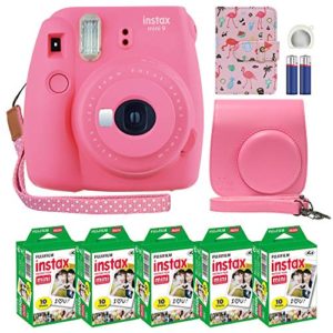 Fujifilm Instax Mini 9 Instant Camera Flamingo Pink