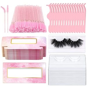 Pink Lash Packaging Wholesale 175 Pieces