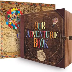 Travel Souvenir Adventure Book Scrapbook Photo Album Book