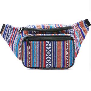 Festival Fanny Pack - Boho, Hippy, Eco, Woven, Cotton