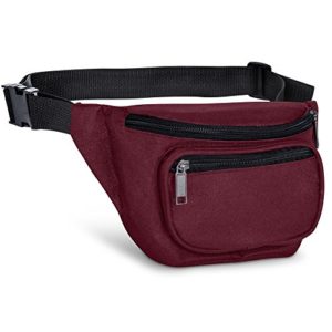 AirBuyW 3 Zippered Compartments Adjustable Waist