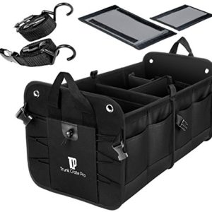 Trunk Organizer Collapsible Portable Multi Compartments