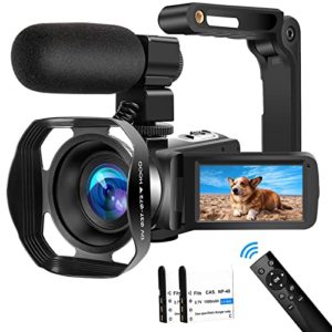 4K HD Video Camera 48MP 60FPS WiFi Vlogging Camera