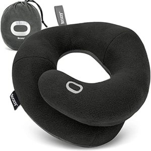 BCOZZY Neck Pillow for Travel Provides Double Support