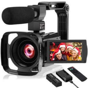 4K Video Camera Camcorder LUAZHECT 60FPS 48MP