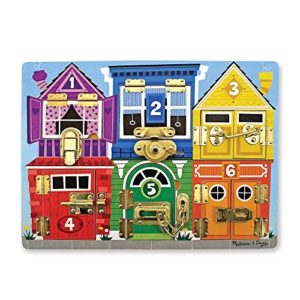 Melissa & Doug Latches Wooden Activity Board