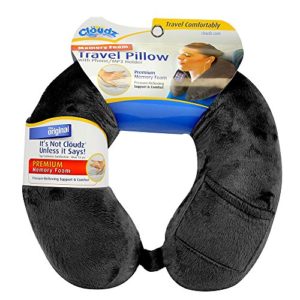 Cloudz Memory Foam Travel Neck Pillow