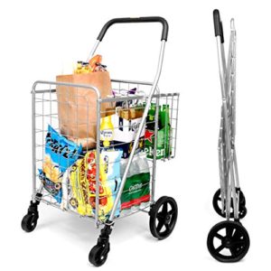 SUPENICE Grocery Utility Shopping Cart