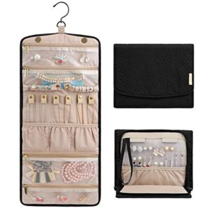 BAGSMART Travel Hanging Jewelry Organizer Case