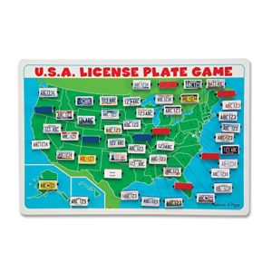 Melissa & Doug Flip to Win Travel License Plate Game