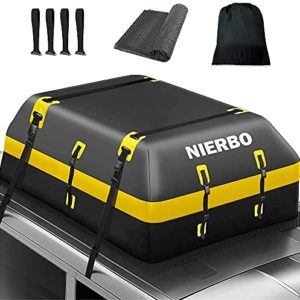 NIERBO Car Roof Bag Cargo Carrier 15 Cubic Feet