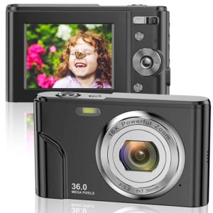 Digital Camera 1080P FHD Mini Video Camera 36MP