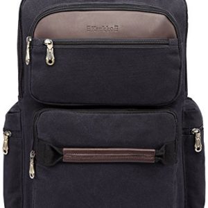 Kaukko Fashion Spacious Canvas Laptop Knapsack