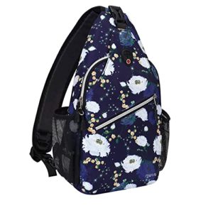 Multipurpose Travel Hiking Daypack Pasqueflower Rope