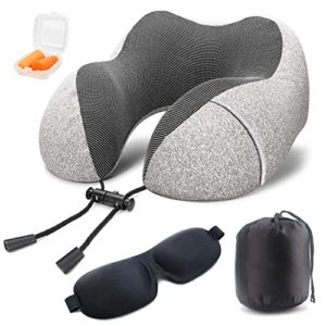 Travel Memory Foam Neck Pillows Washable