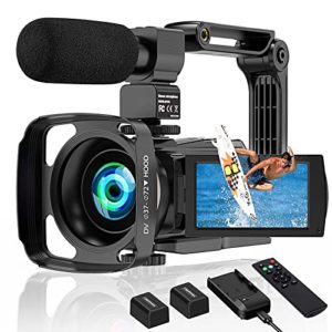 4K Camcorder Video Camera 60FPS 48MP Vlogging