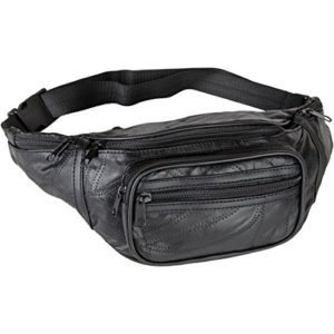 Genuine Leather Lambskin Waist Bag Fanny Pack