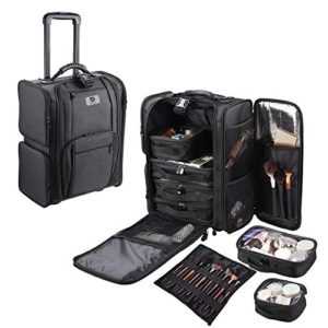 Byootique Rolling Makeup Train Case