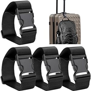 Frienda Add a Bag Luggage Strap Adjustable Suitcase