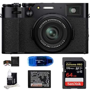 Fujifilm X100V Digital Camera Bundle