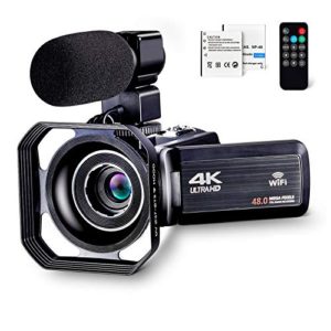 Vlogging Camera for YouTube Ultra HD 4K Touch Screen