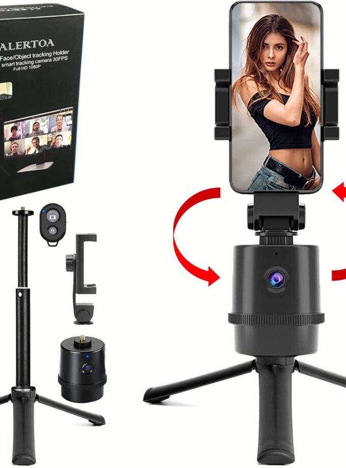 Alertoa Smart Face Tracking Phone Holder Rotation Selfie Stick