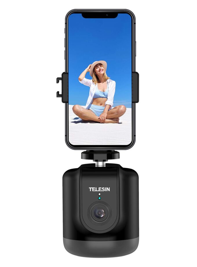 TELESIN Smart Selfie Stick, Auto Face Tracking Tripod