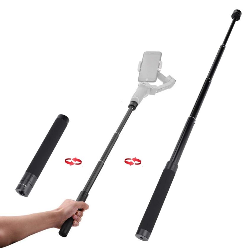 Extension Rod Pole Bar SZ_ABTO Adjustable Selfie Stick
