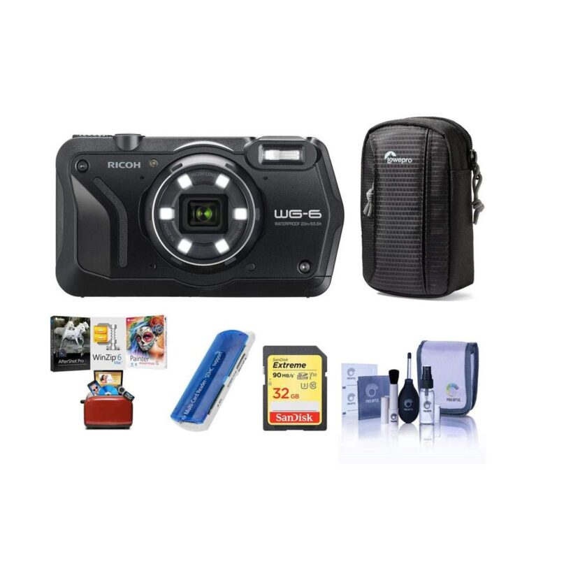 Ricoh WG-6 Digital Camera, Black