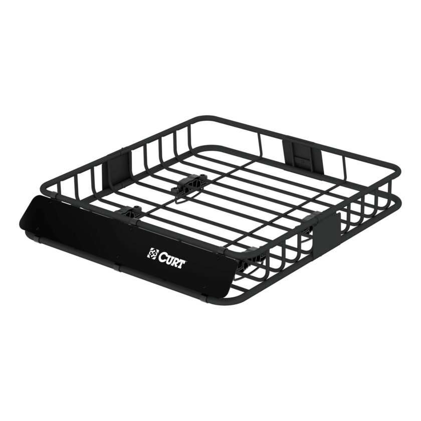 Heavy-Duty Black Steel Rooftop Cargo Carrier Roof Rack