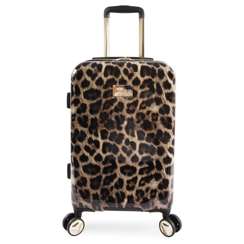 BEBE Women's Adriana 21" Hardside Carry-on Spinner Luggage