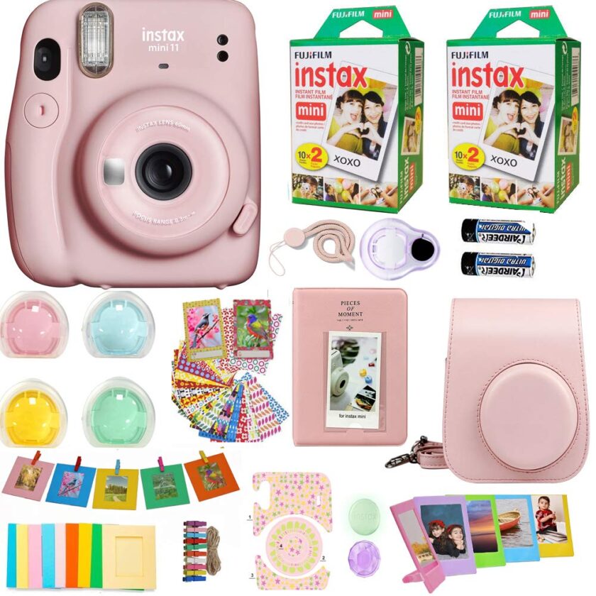 Fujifilm Instax Mini 11 Camera + Fuji Instant Instax Film