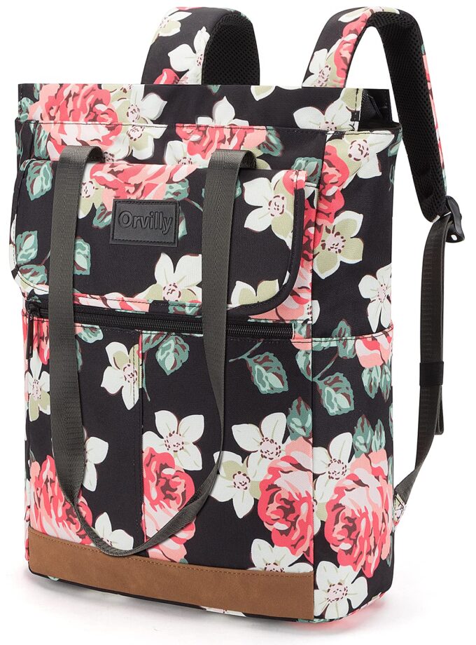 Orvilly Laptop Backpack Purse for Women