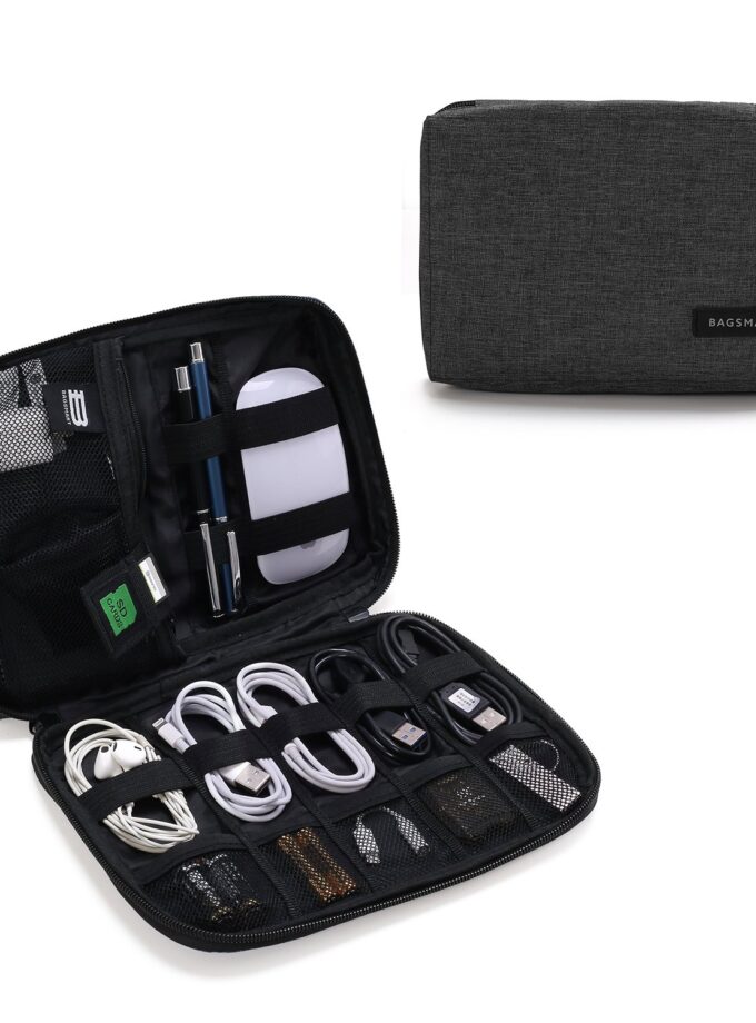 BAGSMART Electronic Organizer Small Travel Cable Organizer Bag