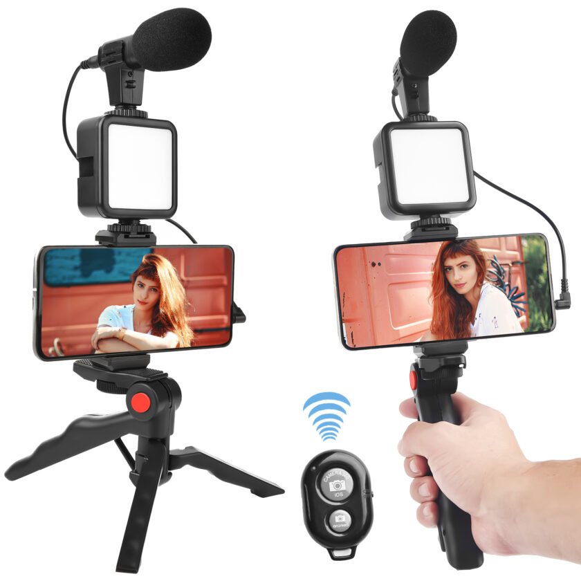 Elevate Your YouTube Vlogging with the Smartphone Vlogging Kit Set