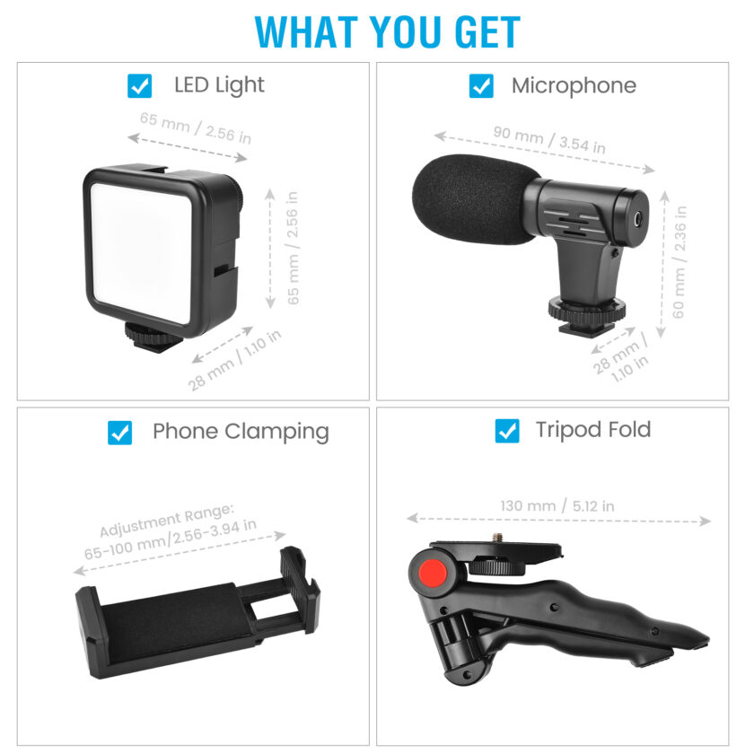 Elevate Your YouTube Vlogging with the Smartphone Vlogging Kit Set - Image 3