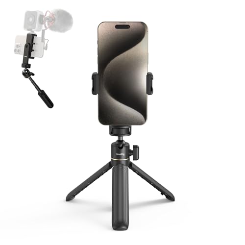 VK-20 Vlogging Kit with collapsible tripod and phone mount, perfect for YouTube, TikTok, and live streaming content creation. 