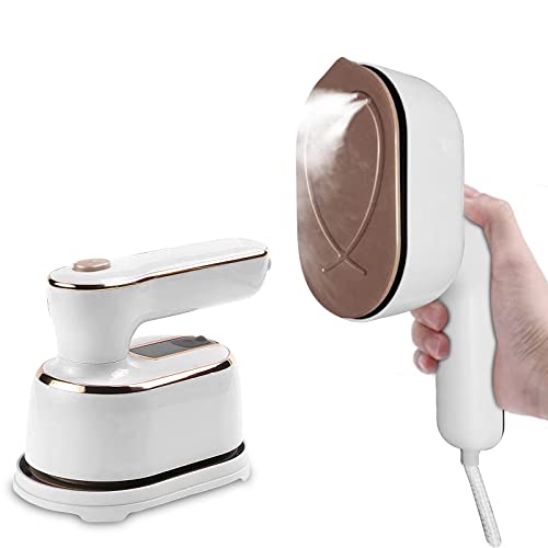 Portable Iron Steamer – Compact and Powerful Travel Iron with 180° Foldable Handle for Efficient Wrinkle Removal