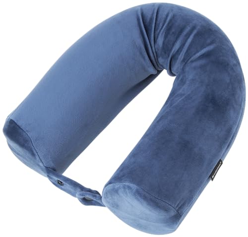 Brookstone Free-Form Memory Foam Travel Pillow – Adjustable Support for Neck, Chin, Lumbar, and Legs with Washable Cover