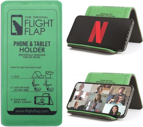 vFlight Flap Foldable Phone Holder - Versatile Stand for Phones and Tablets, Ideal for Travel, Desk, and Leisure Use