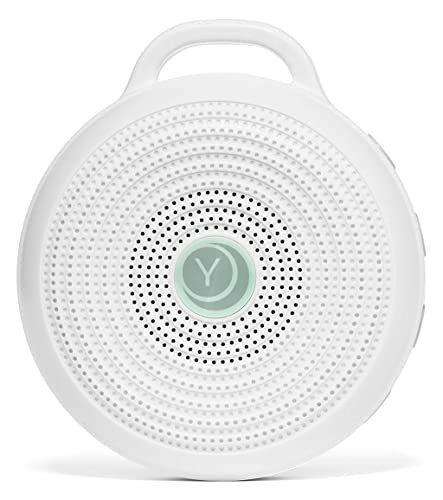 Yogasleep Rohm Portable White Noise Machine – Compact and lightweight with 3 soothing sounds and volume control, perfect for sleep therapy, travel, and noise cancellation