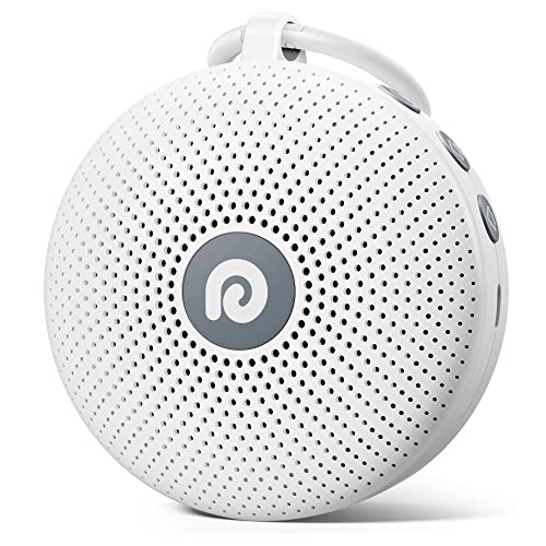 Dreamegg D11 Max Portable White Noise Machine – Compact and powerful sound machine with 21 soothing sounds, long-lasting battery, and child-lock feature.