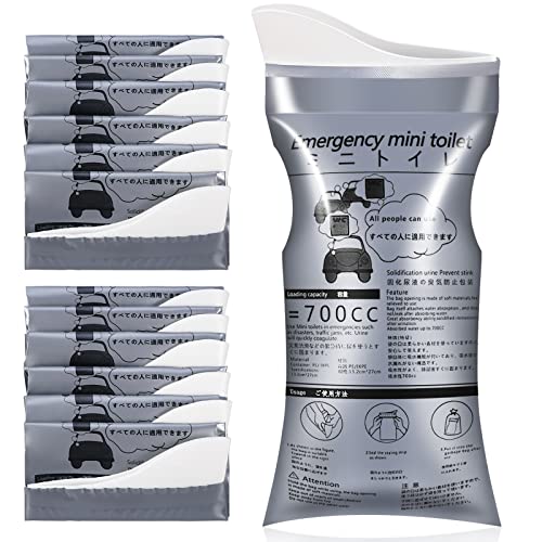 OUMEE 700ML Disposable Urine and Vomit Bags – Quick Absorption Travel Pee Bags for Men, Women, Kids