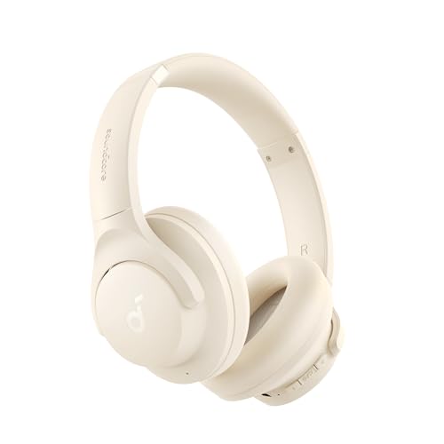 Soundcore by Anker Q20i Hybrid Active Noise Cancelling Headphones in White with Bluetooth Connectivity and 40-Hour Playtime