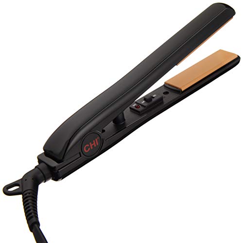 CHI Tourmaline Ceramic Mini Flat Iron in sleek design, compact and lightweight for frizz-free, shiny hair styling on-the-go