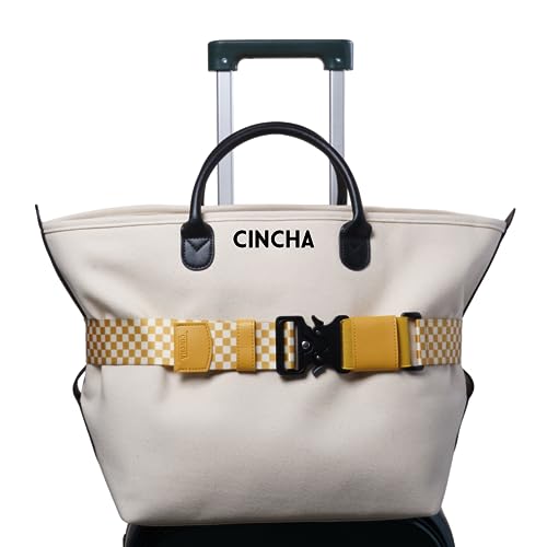 Cincha Travel Belt: Hands-Free Luggage Management Accessory for Travelers Featuring Stylish Design and Durable Materials